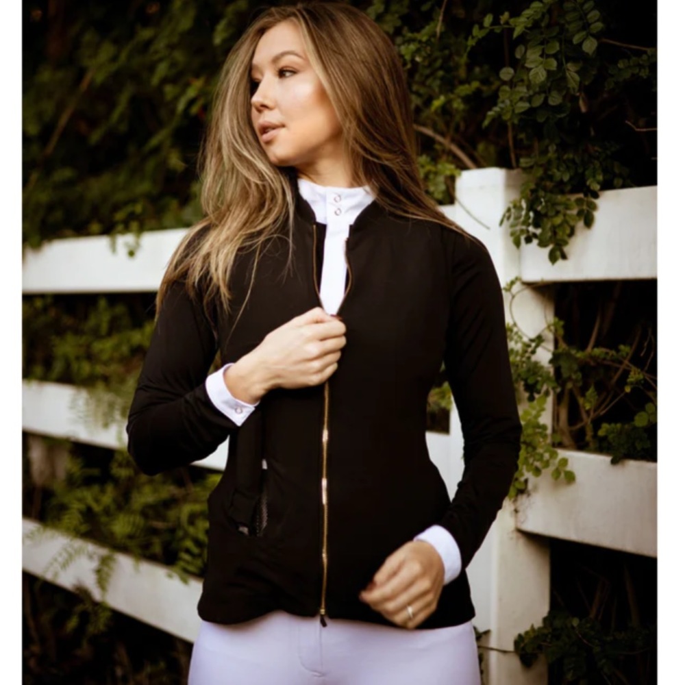 Solid Citizen Equestrian  ISABEL | SHOW SHIRT | NOIR